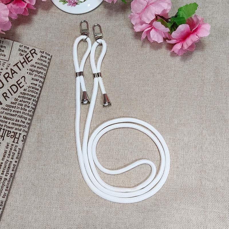 Adjustable Phone Strap with Diagonal Lanyard and Anti-Lost Chain, Wearable as a Crossbody Mobile Case Lanyard