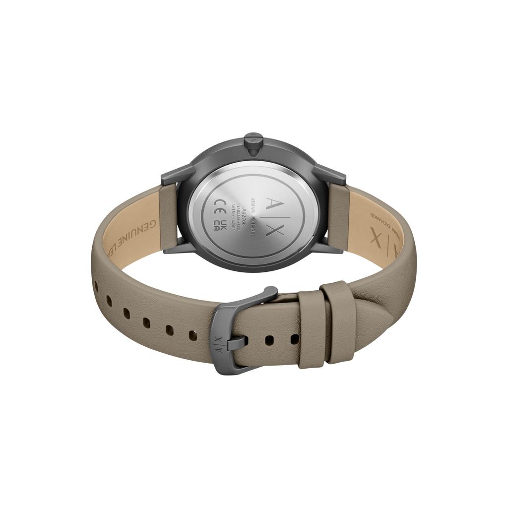 Armani Exchange Analog Leather Watch AX2766 Men's