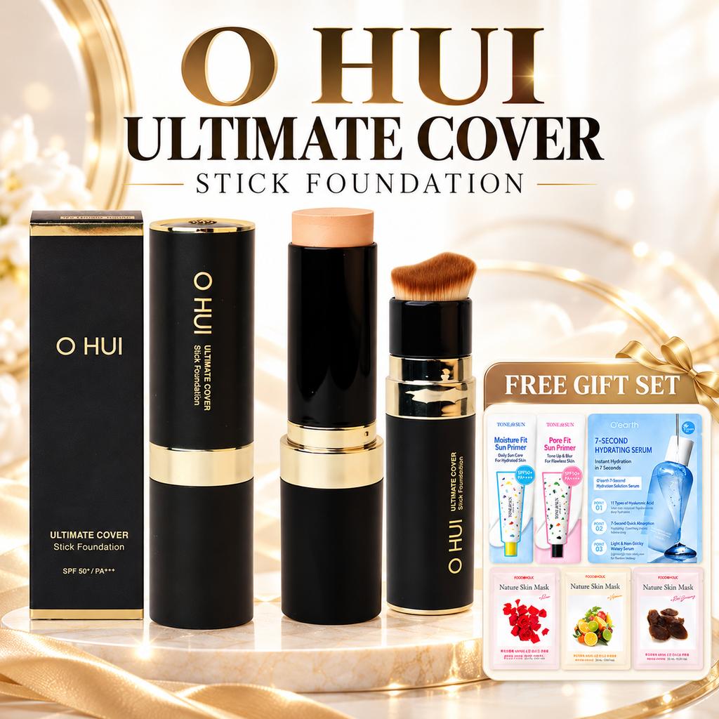 O HUI Ultimate Cover Stick Foundation 01 Milk Beige 15g SPF50+ PA+++