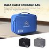 Car Digital Bag Data Cable Handbag Storage Bag Accessories For Citroen C5 C1 C2 C6 C4L DS3 DS4 DS5 C-Elysee Grand Berlingo
