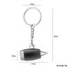 Creative Metal Airplane Keychain - Miniature Engine Pendant & Aviation Gift