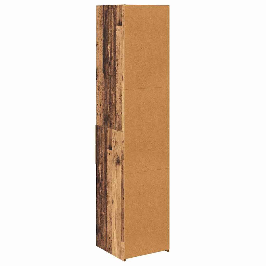 Highboard Reclaimed Wood Look 40 x 42.5 x 185 cm Particle Board