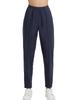 Loopa Long Travel Yoga Jogger Size 68cm Inseam Women's Pants, Pants, Running, Training, Moisture-Wicking, Quick-Drying Pants, Navy, M,
