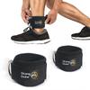 1 Pair Compression Fitness Training Ankle Buckle Ankle Guard D-Ring Foot Support  Sport