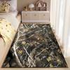 Camouflage Forest Pattern Carpet Suitable As a Non-slip Mat for the Living Room or Bedroom Sofa