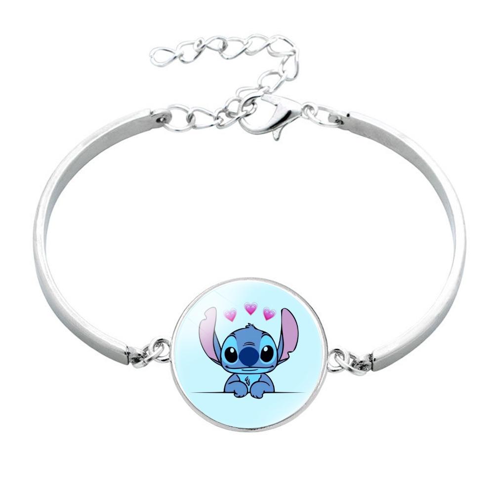 Interstellar Baby Stitch Cartoon Bracelet Time Gem Alloy Wristband