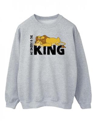 Herren Der König der Löwen Papa ist König Sweatshirt
