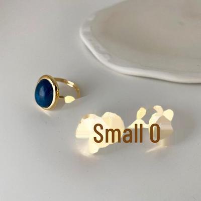 "French Retro Resin Metal Open Ring: Unique, Versatile, and Elegant Design for Women"