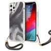 Guess Guhcp12Mksmagr Iphone 12/12 Pro 6,1 Szary/Grey Hardcase Marble Collection