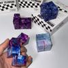 Infinity Cube Flip Adhd Mänguasjad Ärevusmänguasi Sõrmeotsad mängu jaoks Pusle Stressivastane Maagiline Sõrm Fidget Autism Käekingitused Lastele