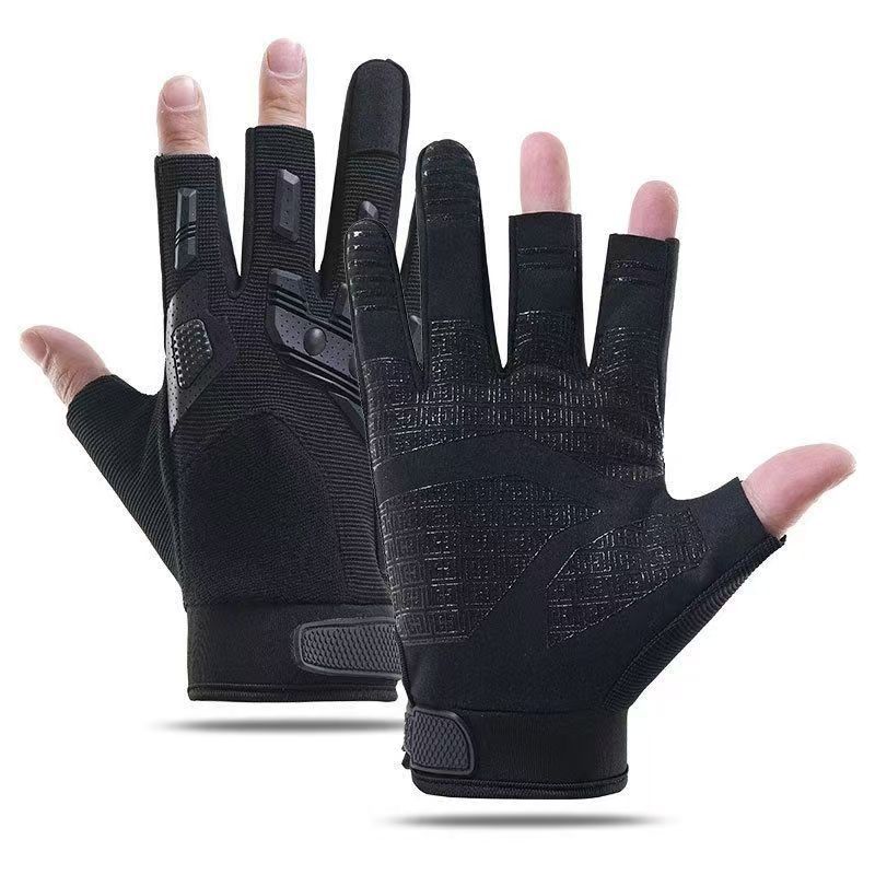 Climbing Hiking Long-Finger Gloves, Breathable Touchscreen Thin Summer Tactical Outdoor Training Gloves