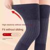 1 Pair Knee Brace Pads KneeCap Protector Wool Kneepad Leg Warmers Knees Elastic Lady Stockings Windproof Coldproof Leg