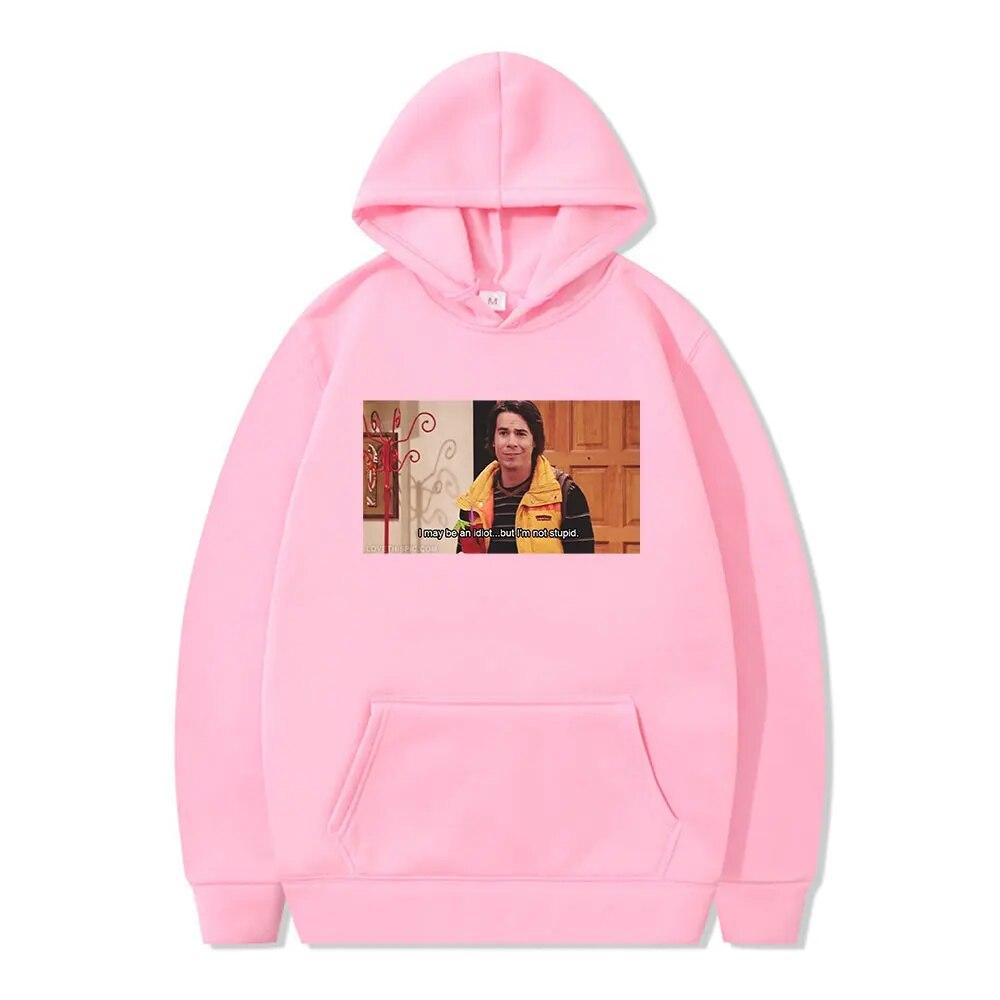 Neuheit I May Be An Idiot But Im Not Stupid Hoodie für Unisex Damen Pullover Icarly Meme Graphics Bedrucktes Kapuzenpullover Kleidung