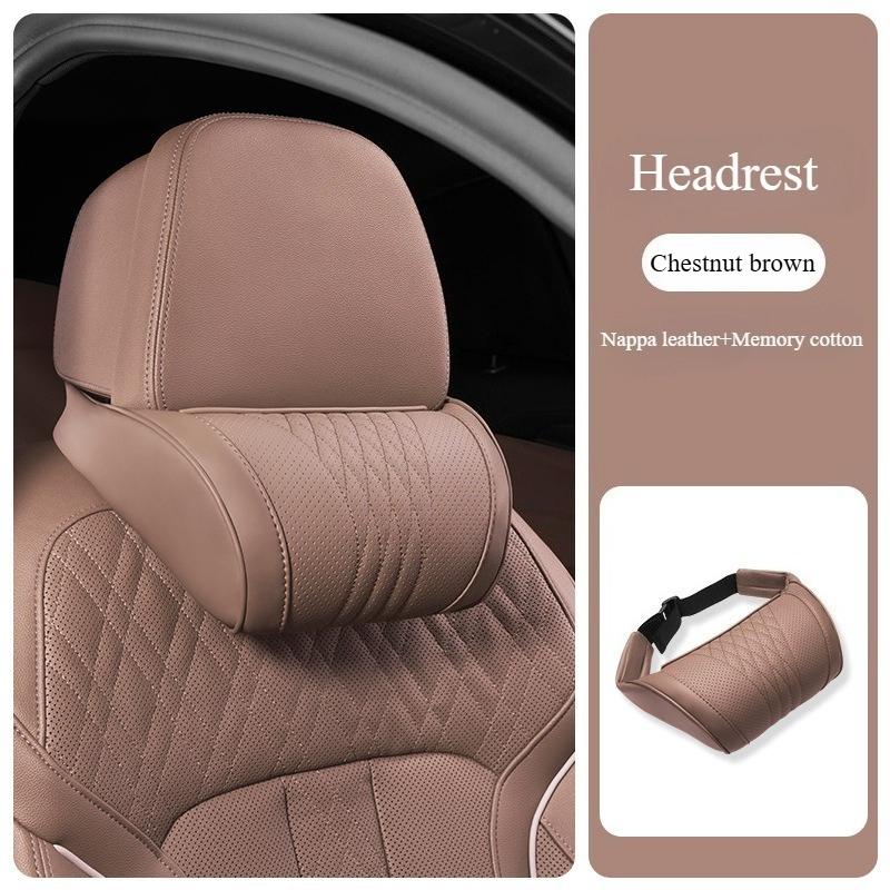 Memory Cotton Car Headrest Lumbar Support Head And Shoulder Cushion for Vehicle Accessories Comfortable Neck Pillow