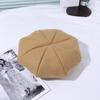 Autumn and winter niche beret trendy lady retro French elegance portable temperament hat big brim
