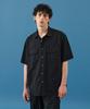 ANOTHER OFFICE Volume Garment Shirt (Almost Black)