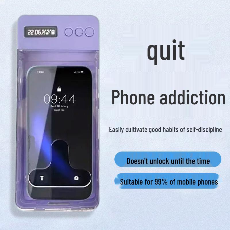 Transparent Phone Lock Timer for Student Time Management and Mobile Self-Discipline