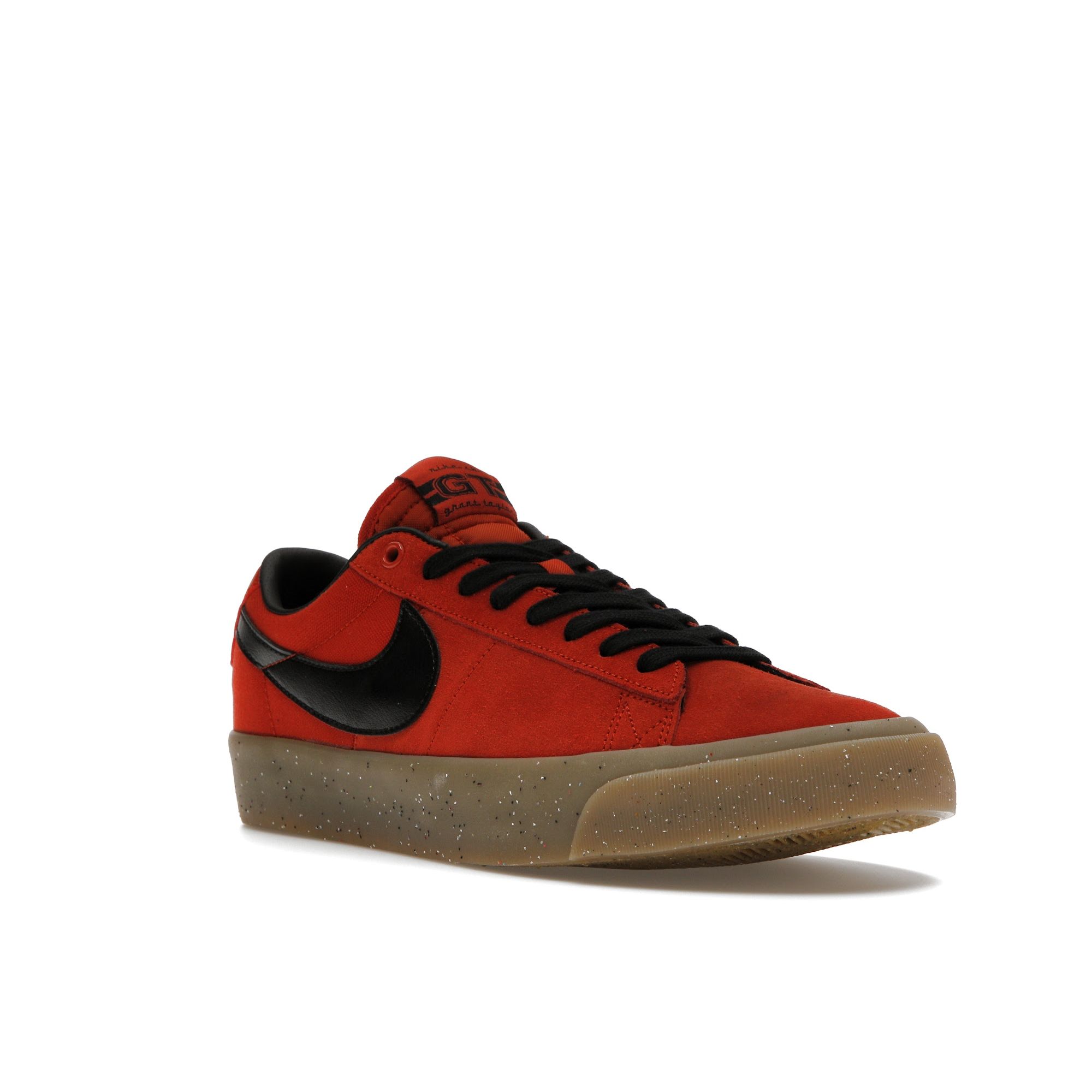 Кроссовки унисекс Nike Zoom Blazer Low Pro GT SB Cinnabar Gum Red Gum-Light-Brown Black — фото 2