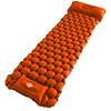 Camping Sleeping Pad Ultralight Camping Mat with Pillow Built-in Foot Pump Inflatable Sleeping Pads for Camping