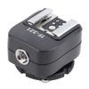 TF 321 Hot Shoe Adapter with PC Port Flash Hot Shoe Mount Adapter for EL Series Flash Supports Cente