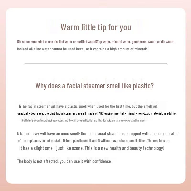 Jindao Facial Steamer