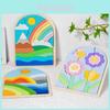Wooden Childrens 3d Puzzle Block With Rainbow Pairs For Early Learning And Focus