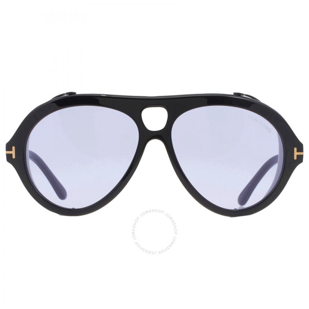 

Солнцезащитные очки унисекс Tom Ford Neughman Violet Pilot FT0882 01Y 60