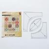 New Acrylic Sewing Ruler Template Square 3 Piece Set Shaped Hollow Sewing Kit