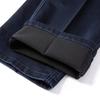 Hengyuanxiang Men's Loose Fit High-Waist Straight Leg Denim Pants
