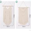 Beige Wall ing Tapestry, Bohemian Macrame Tassel Decoration Woven Tapestry Party Background