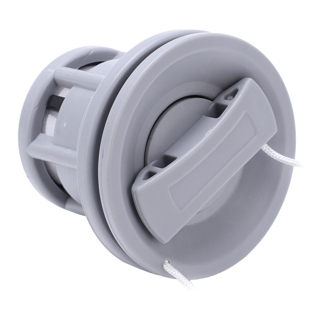 Boot Luftventil Leichtes Gasventil Ersatz für Schlauchboot Kajakfahren Gummiboote Grau