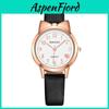 Kids Girl Quartz Watch With Leather Band And Heart Dial For Children Gift