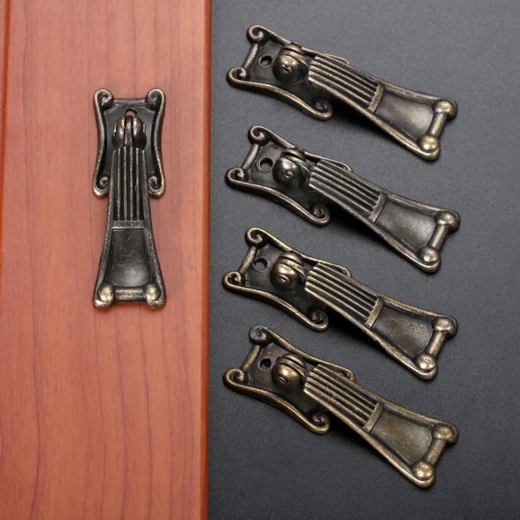 Antique Cabinet Handles Furniture Knobs Kitchen Drawer Cupboard Chinese Pull Handle Bedroom Living Room Decorating