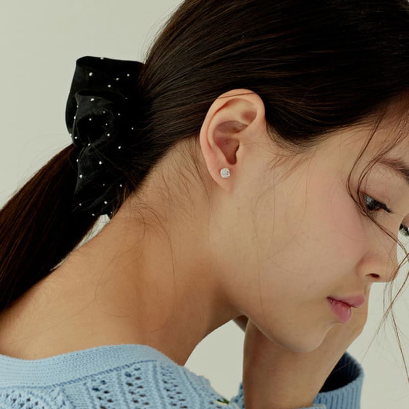 Murmur Dot Cubic Hair Scrunch