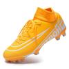 Competition women's football training shoes sports artificial turf couple broken nails children's high-top football shoes men