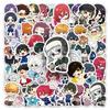 52- Piece Q Version Blue Lock Anime Stickers for Journal, Water Bottle, Phone, and Computer Decoration.