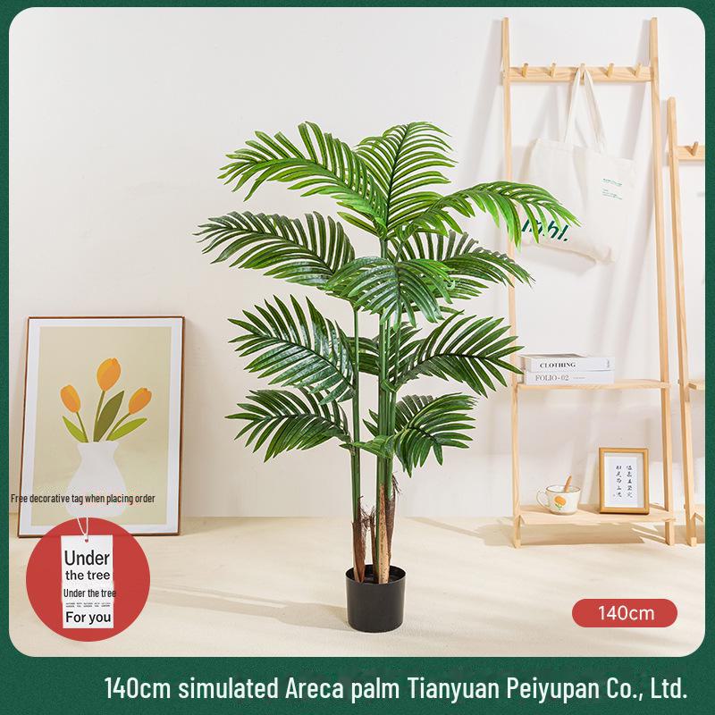 

Искусственная пальма Арека в скандинавском стиле для декора гостиной - Легкая роскошная зелень