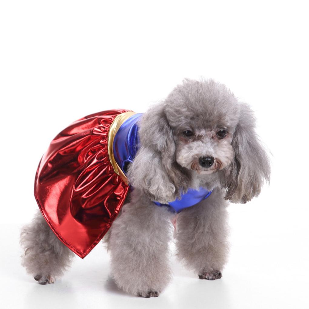 Halloween Pumpkin Dresses Costume For Dog Cat Cosplay Suit Clothing Christmas Prom Clothes