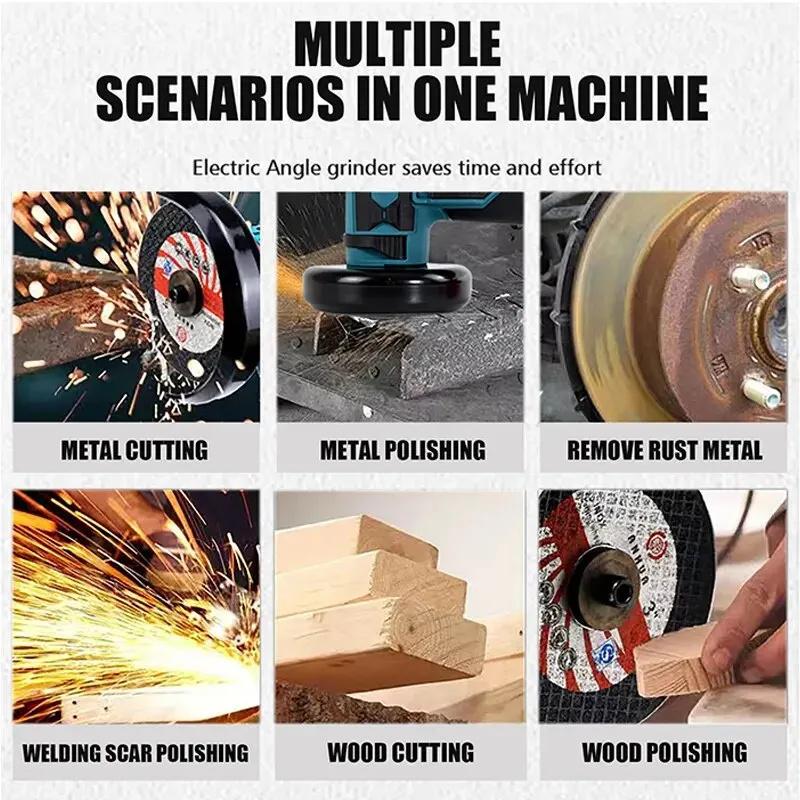 12V Mini Angle Grinder Rechargeable Grinding Tool Polishing Grinding Machine For Cutting Diamond Cordless Power Tools