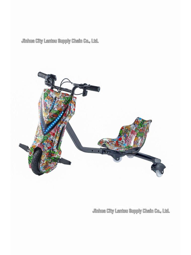 36V Smart Drift Electric Tricycle for Kids