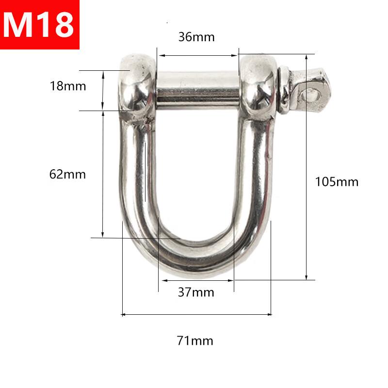 AFW 304 Stainless Steel Shackle