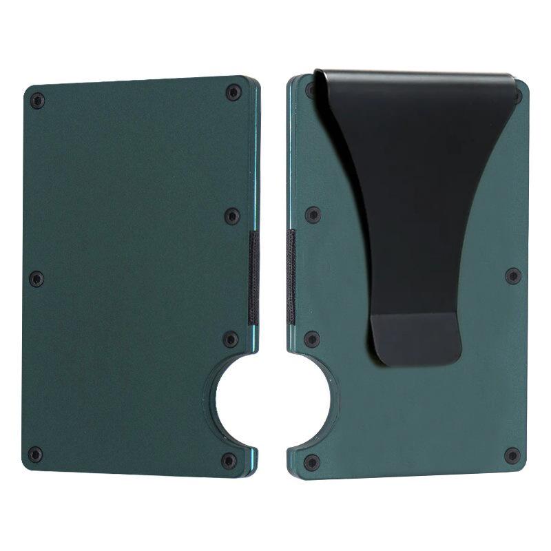 New RFID Blocking Carbon Fiber Wallet with Money Clip