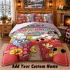 Amazing World of Gumball Custom Name 3Pcs Bedding Set 1 Bed Sheet 2 Pillowcases Bedroom Home Decor