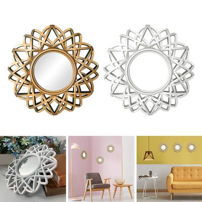 Nordic Wall Hanging Mirror Wall Mirror Decorative Circle Mirror Bathroom Vanity Mirror Round Makeup Mirror for Hall Hotel Decor