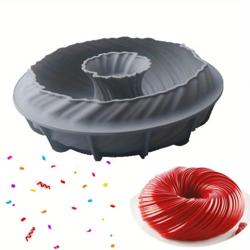 1ks DIY Dezertní Servírovací Turbo Francouzský Dezert Forma na Dort Konopné Koule Mousse Silikonová Forma na Dort Puding Želé