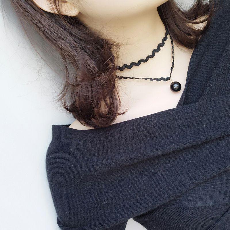 Goth Black Velvet Choker Necklaces Gothic Style Rope Women Neck Decoration Chocker Jewelry On Girl Neck Accessories