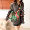 Stylish Nylon Tote Bag With Unique Chinese Artistic Flair For Casual Outings
