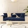 Thickened Plush Sofa Cushion Jacquard Non-Slip Cover Cotton Velvet Universal Living Room Sofa Back Cover