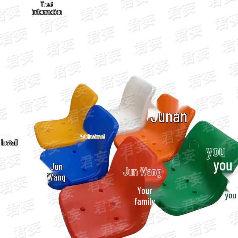 Stadium Blow-Molded Plastic Bleacher Seat