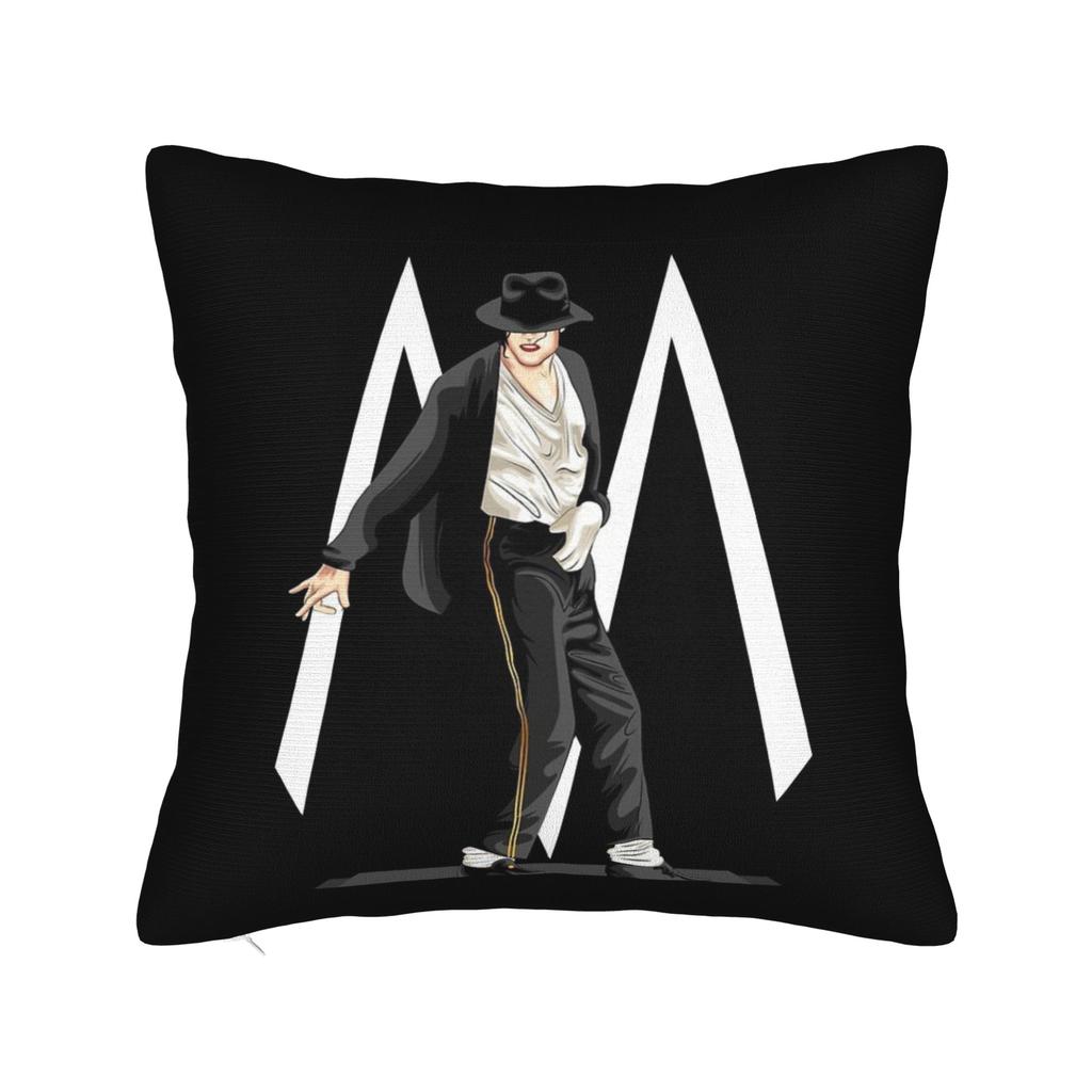 Beat It piano MJ king of pop Square Pillow Cases Cushion Cover Awesome Zippered Decor Pillowcase for Home 18"x18"